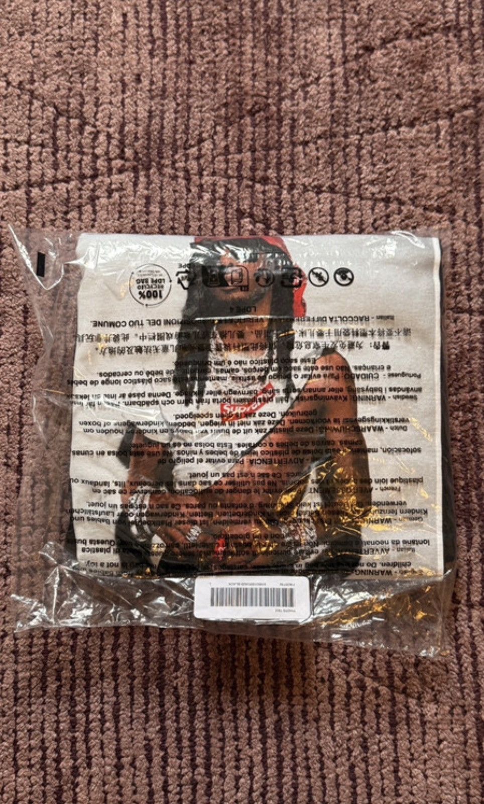 Supreme Supreme x Playboi Carti black tee Size US L / EU 52-54 / 3 - 1 Thumbnail