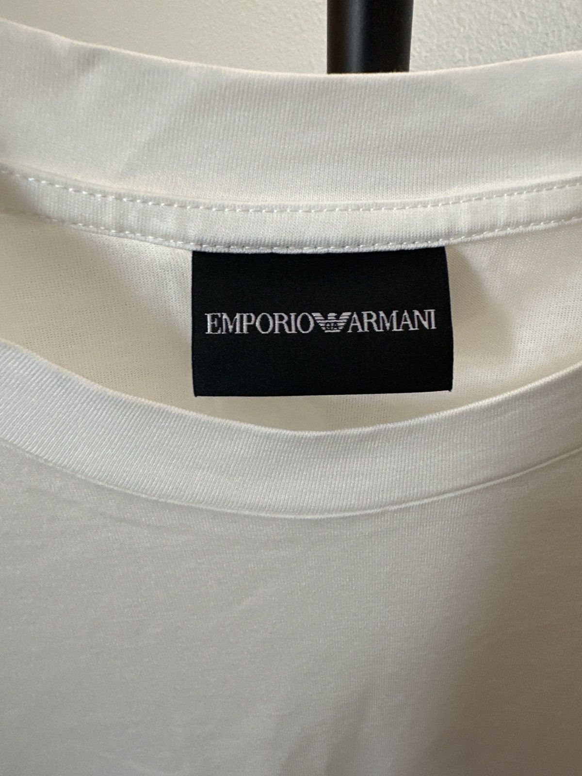 Emporio Armani Emporio Armani 3d text tee Size US L / EU 52-54 / 3 - 3 Thumbnail