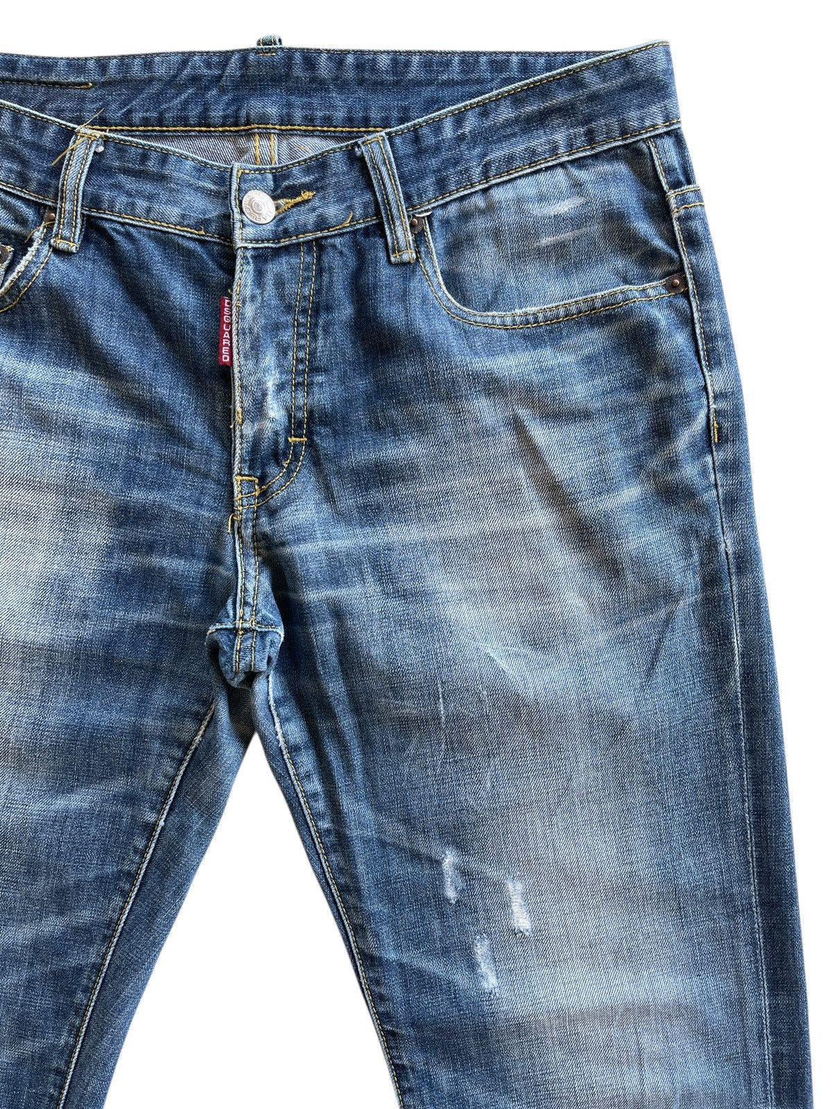Dsquared2 Dsquared2 Distressed Denim Size US 34 / EU 50 - 6 Thumbnail