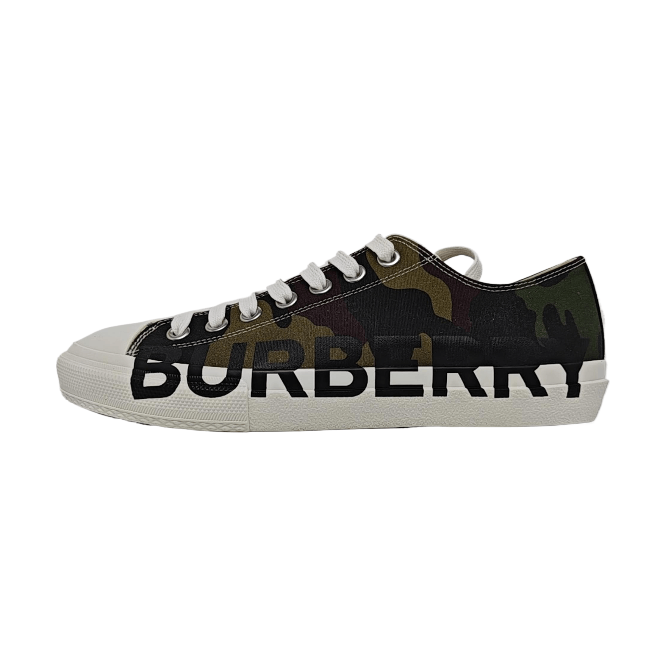 Burberry Burberry Camo Logo Low-Top Sneakers 43 Size US 10 / EU 43 - 1 Thumbnail
