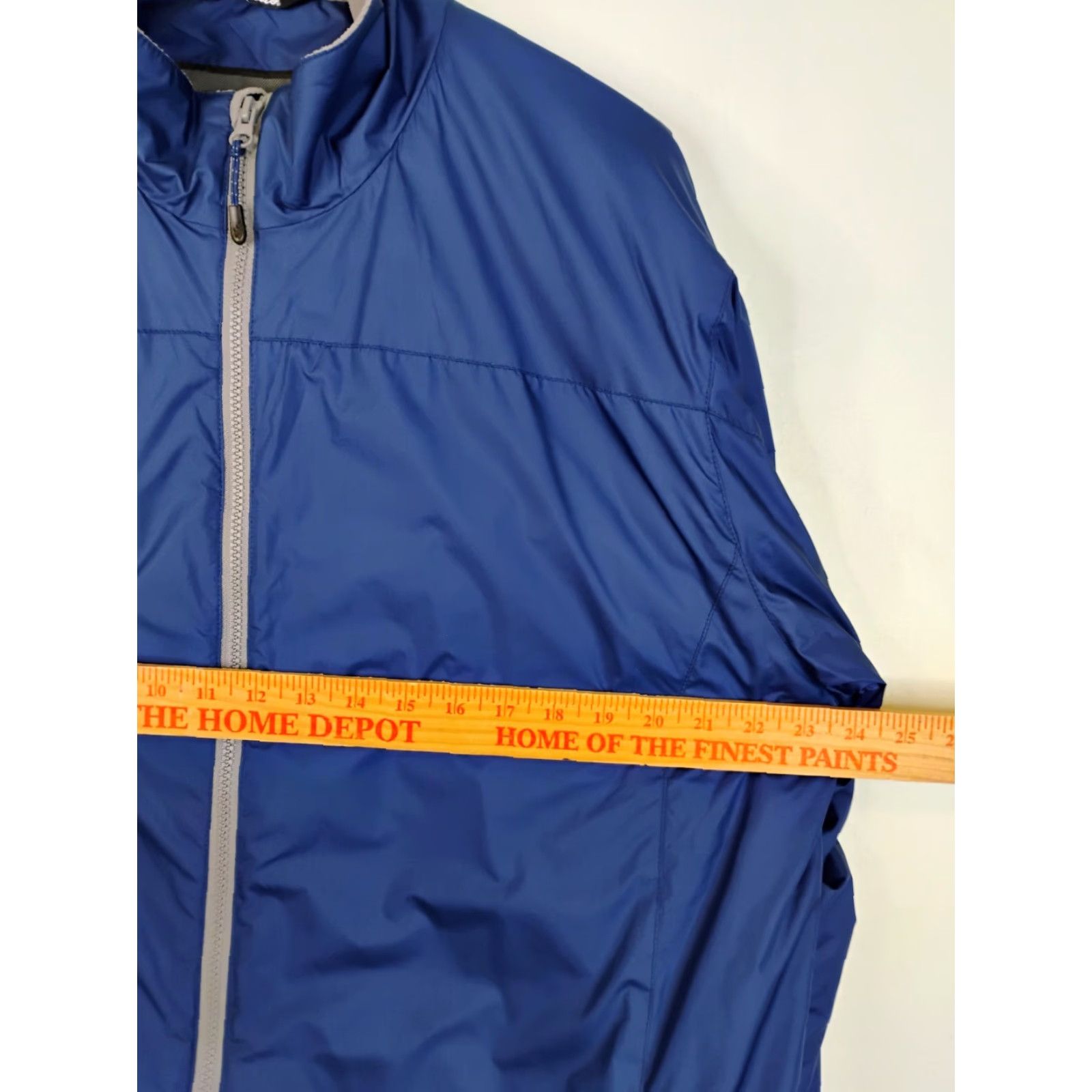 Vintage Cabela's Windbreaker Jacket Lined Windbreaker Jacket Polartec Full Zip Blue Mens Large Tall Size US L / EU 52-54 / 3 - 5 Thumbnail
