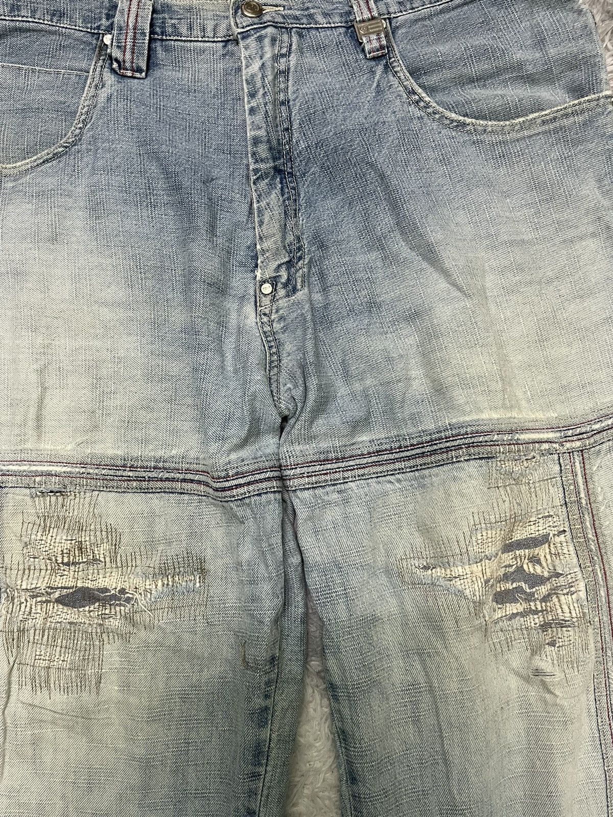 Phat Farm 2000s PHAT FARM BAGGY PANT STYLE DISTRESSED Size US 40 / EU 56 - 5 Thumbnail