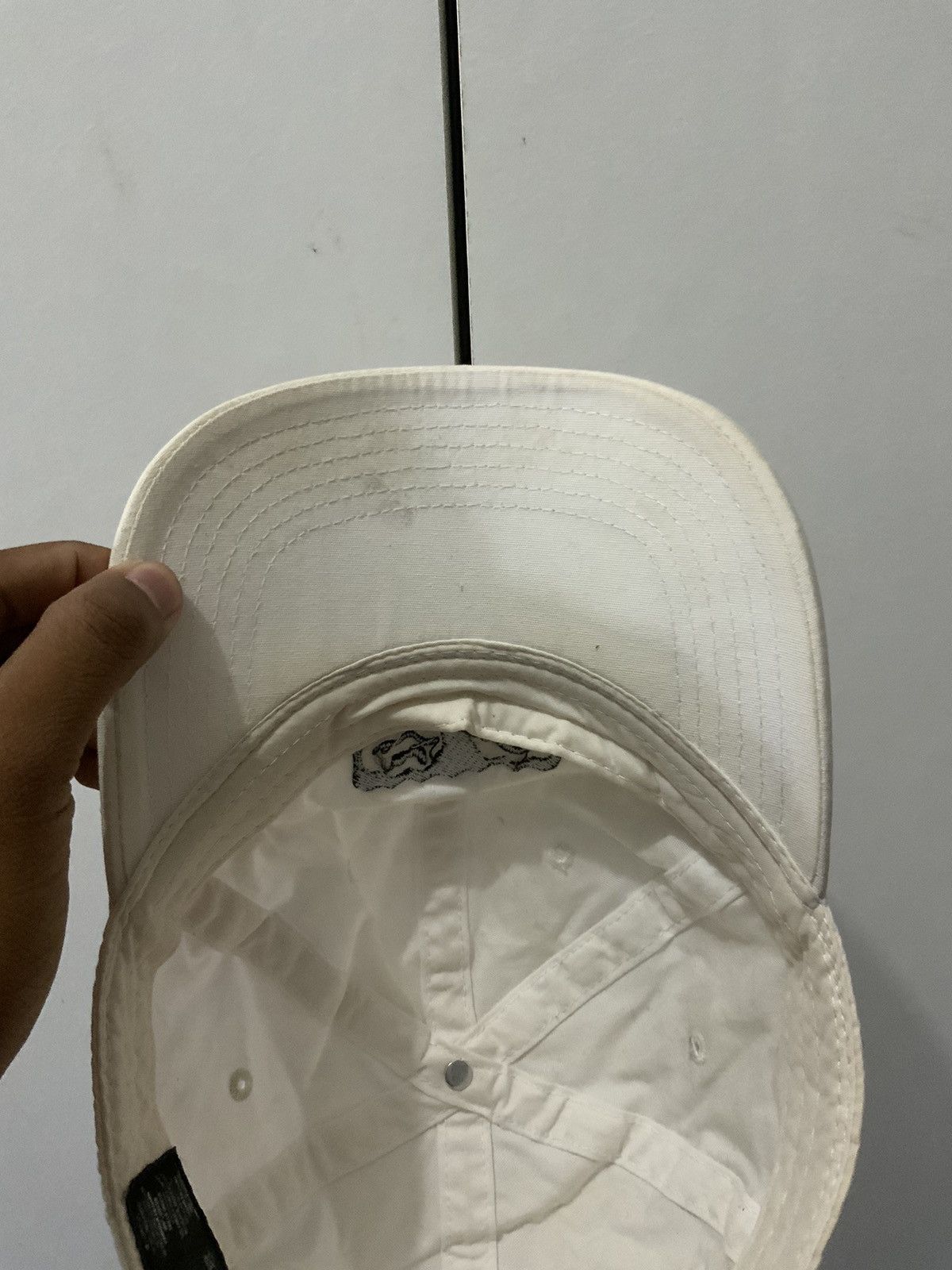Japanese Brand White embroidery Japan Hat Size ONE SIZE - 10 Thumbnail