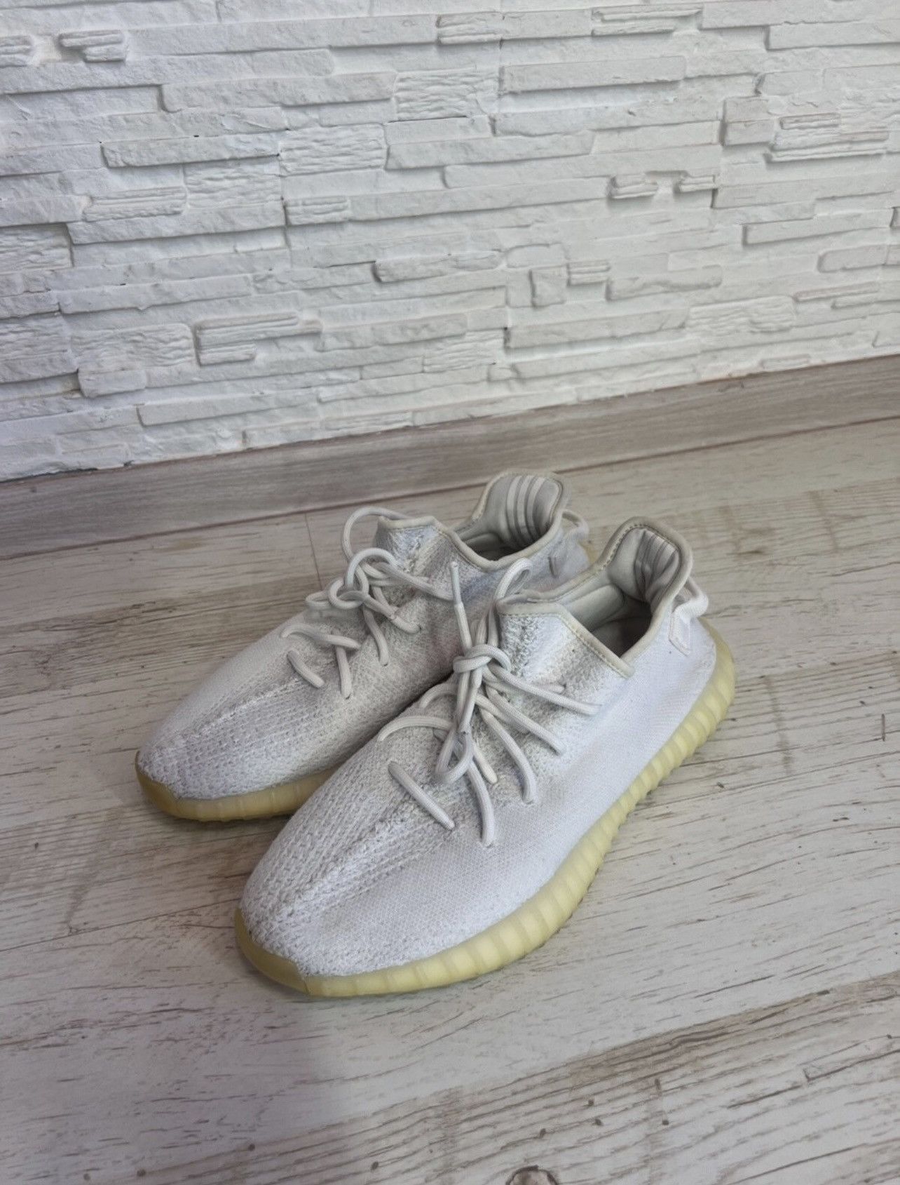 Adidas Adidas Yeezy Boost 350 V2 “White” (CP9366) – Size US 12 Size US 12 / EU 45 - 3 Thumbnail