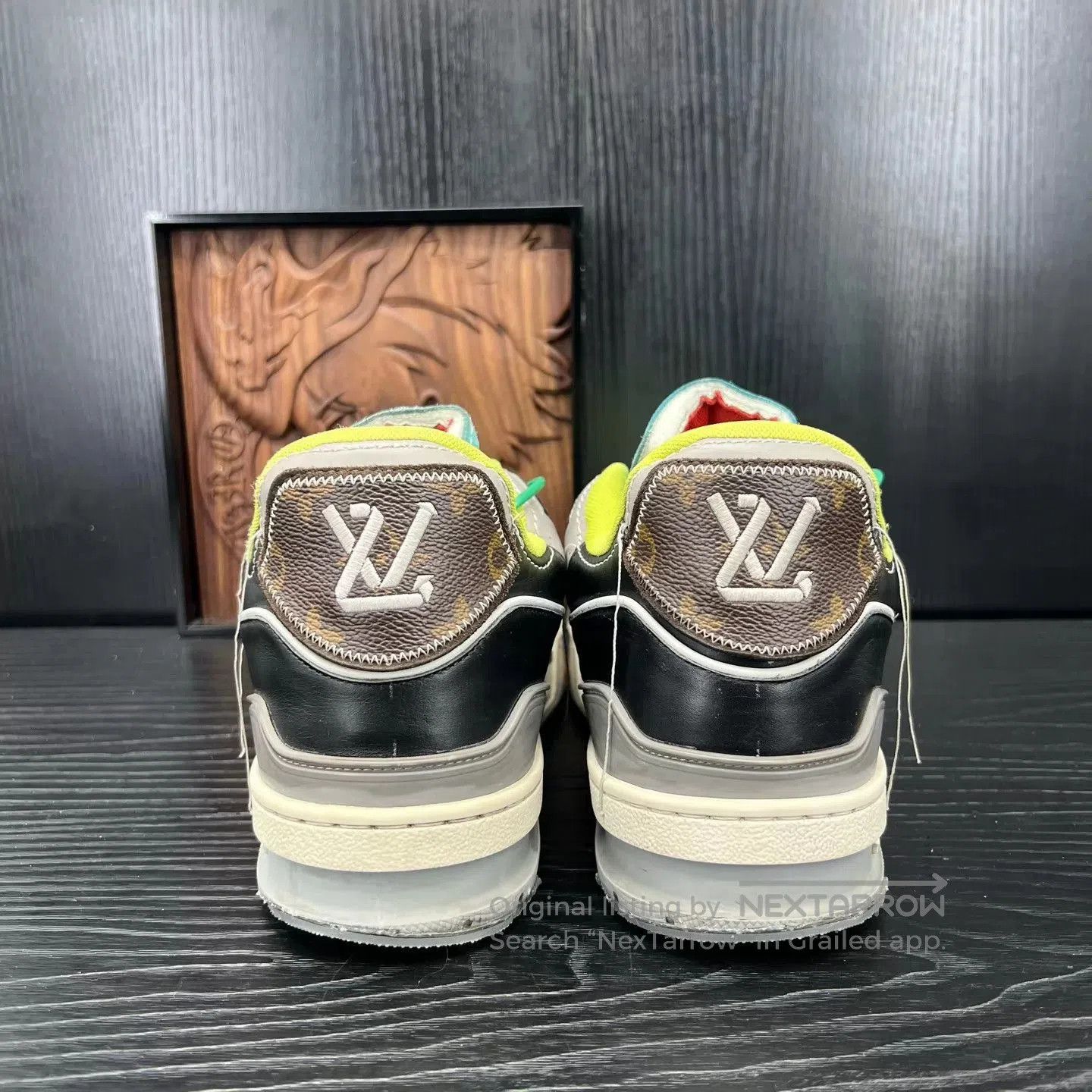 Louis Vuitton Multi Color Low-Top Sneakers Size 10.5. Size US 10.5 / EU 43-44 - 5 Thumbnail