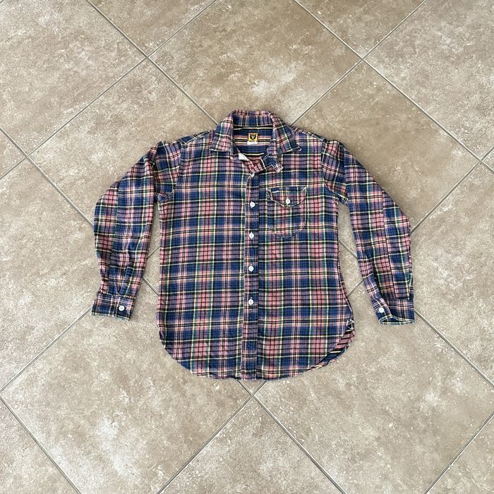 Post Overalls Human Made x Post O'Alls Flannel Shirt | Grailed