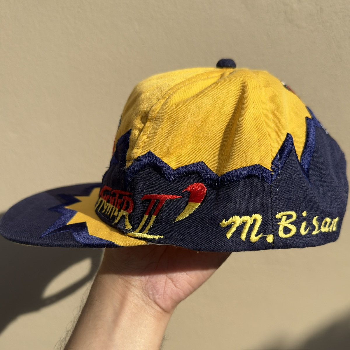 Vintage Vintage Street Fighter II M. Bison Hat 1996 Size ONE SIZE - 6 Thumbnail