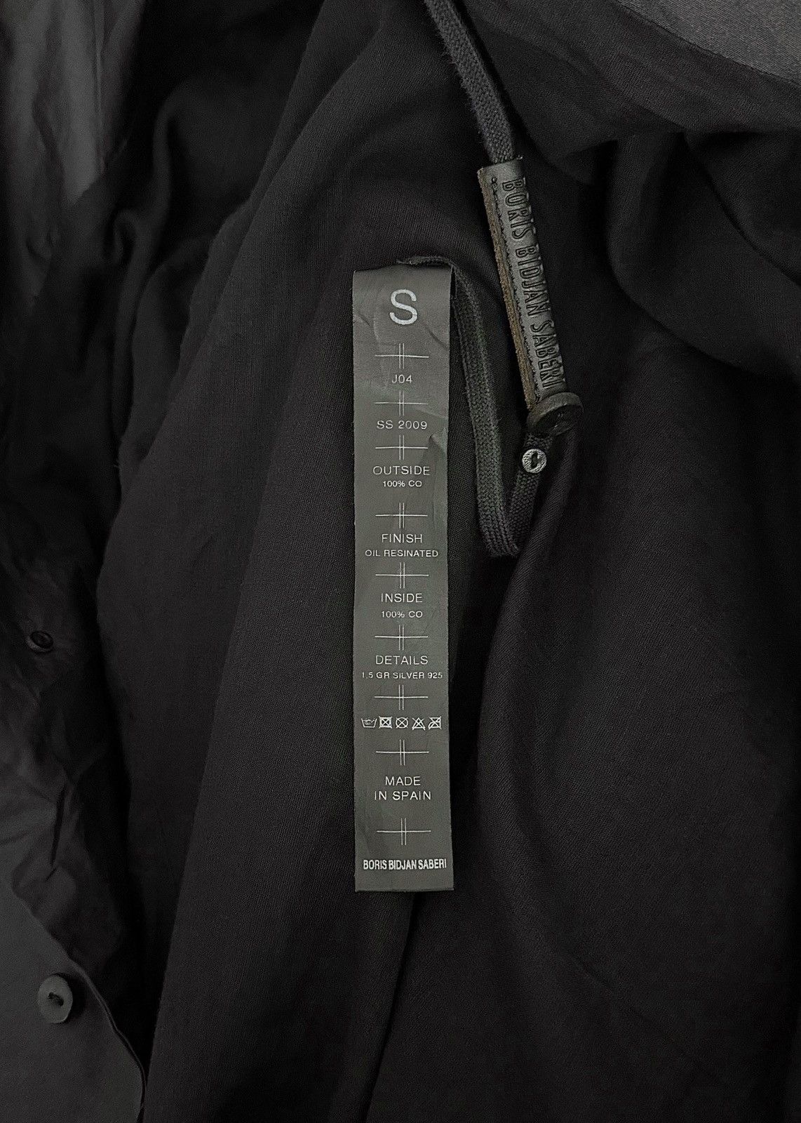 Boris Bidjan Saberi BBS double layer jacket Size US S / EU 44-46 / 1 - 6 Thumbnail