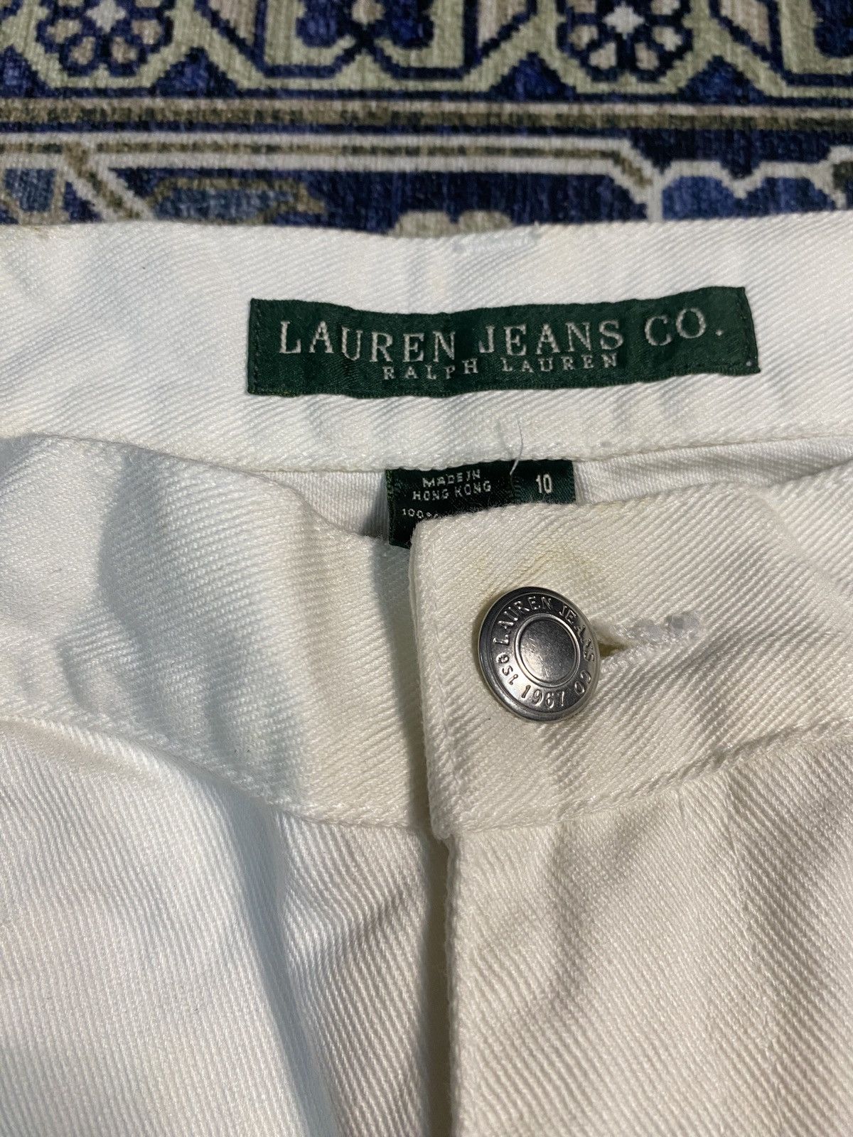 Lauren Jeans Co. White Jeans