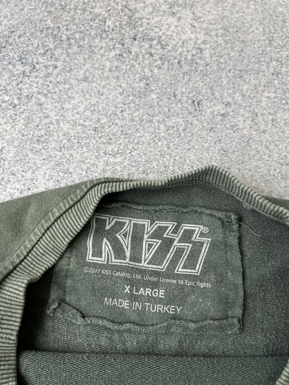 Vintage Kiss Tour Merch Long sleeve tee