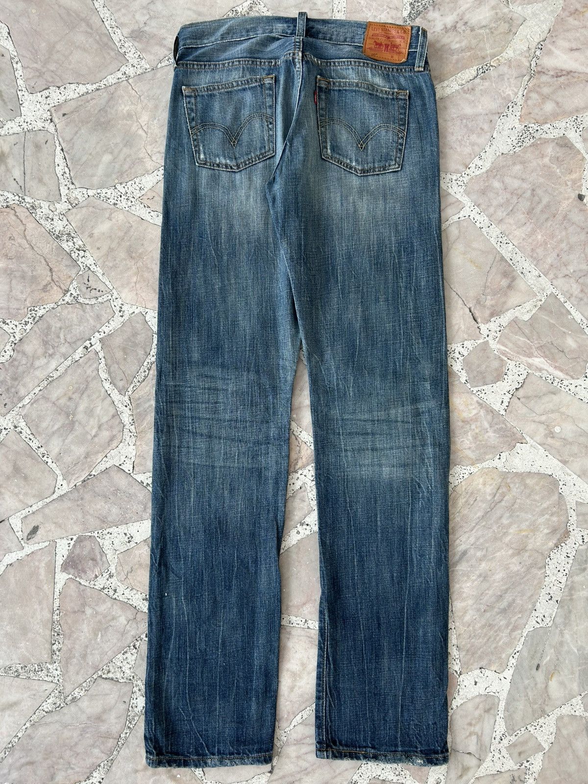 Levi's Levis Vintage 501 Ripped Jeans Size US 30 / EU 46 - 2 Thumbnail