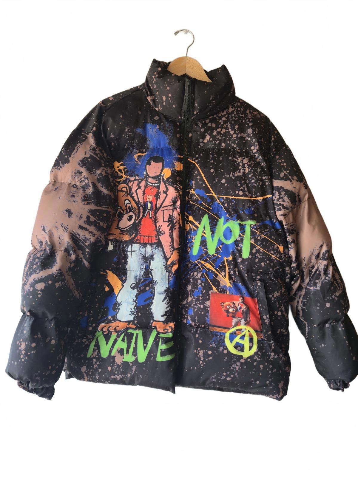 Other KANYE WEST NOT NAIVE TEDDY BEAR GRAFFITI PUFFER JACKET XL Size US XL / EU 56 / 4 - 1 Thumbnail