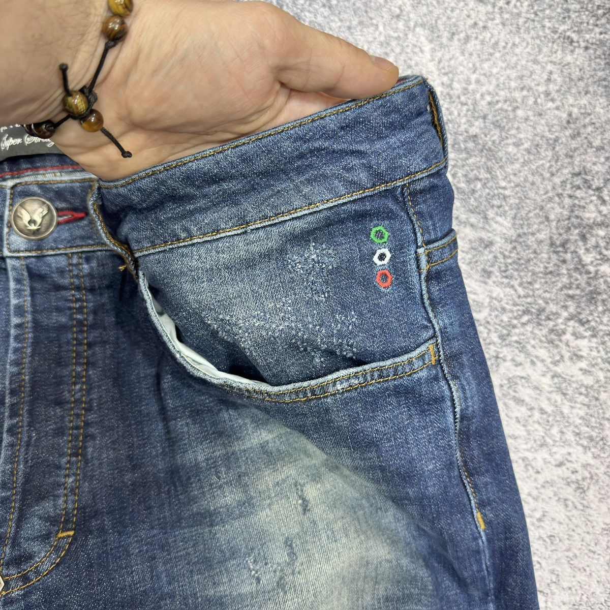 Philipp Plein Philipp Plein Super Straight Cut Mens Jeans 36 size Size US 36 / EU 52 - 7 Thumbnail