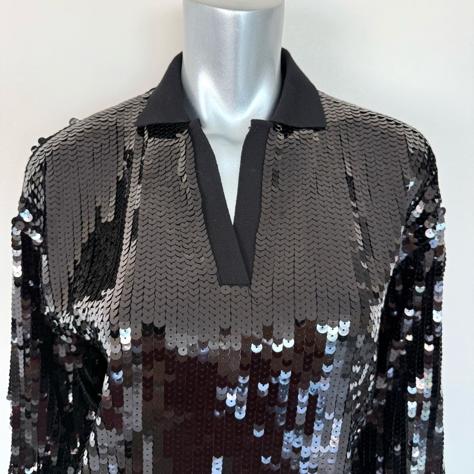 Zara NEW!!! Zara women top with sequins size S Size S / US 4 / IT 40 - 2 Thumbnail