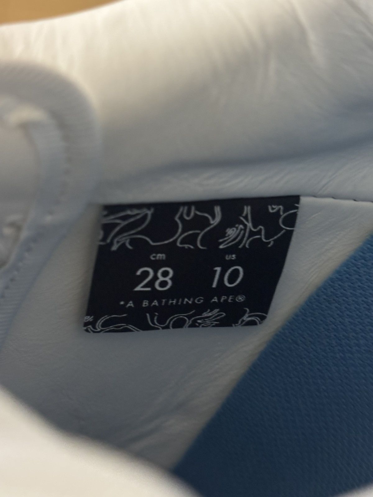 Bape Authentic ape bape bape sta #3 blue US 10 new bapesta Size US 10 / EU 43 - 7 Thumbnail