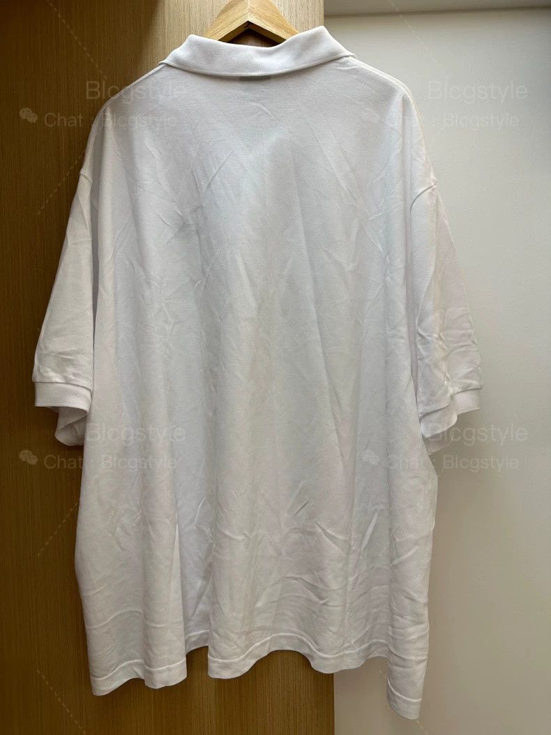Balenciaga Balenciaga Logo Embroidered Polo Short-Sleeve T-Shirt Size US L / EU 52-54 / 3 - 2 Thumbnail