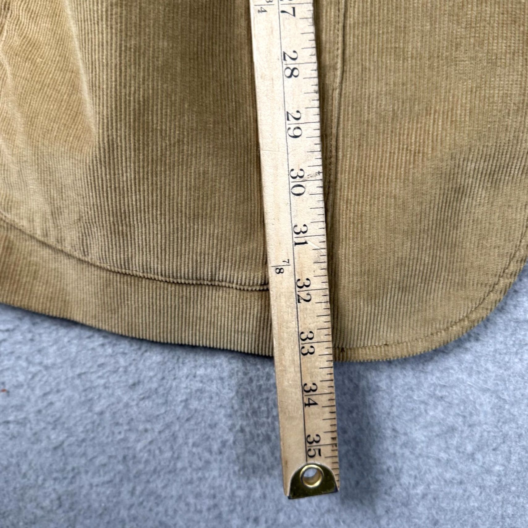 Eddie Bauer VINTAGE Eddie Bauer Blazer Men's XL Brown Corduroy Style Jacket Coat Cotton Tan Blazer Men XL Mens Blazer Corduroy Brown Size 46R - 6 Thumbnail
