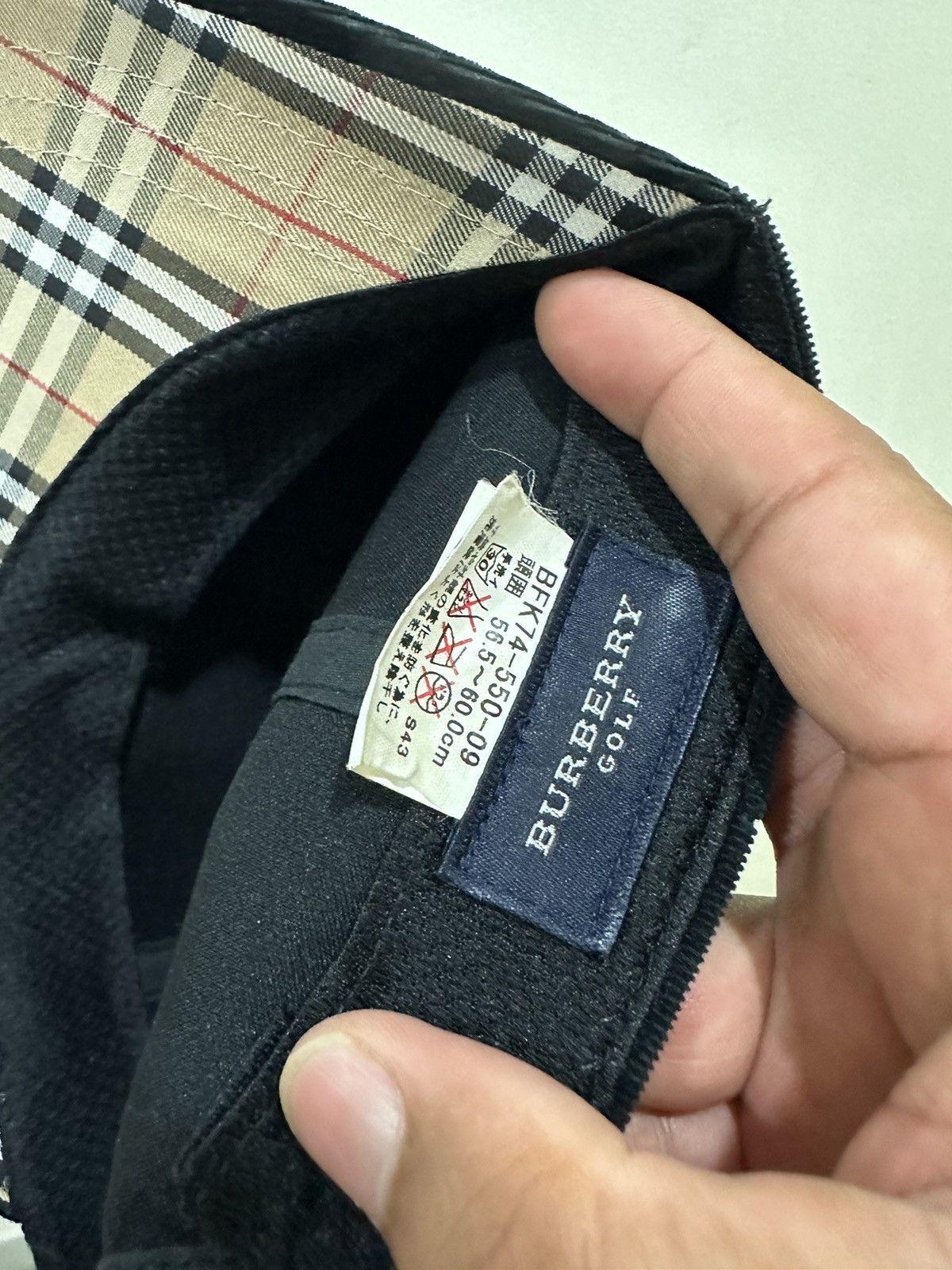 Burberry Burberry Triple Black Baseball Hat Size ONE SIZE - 7 Thumbnail