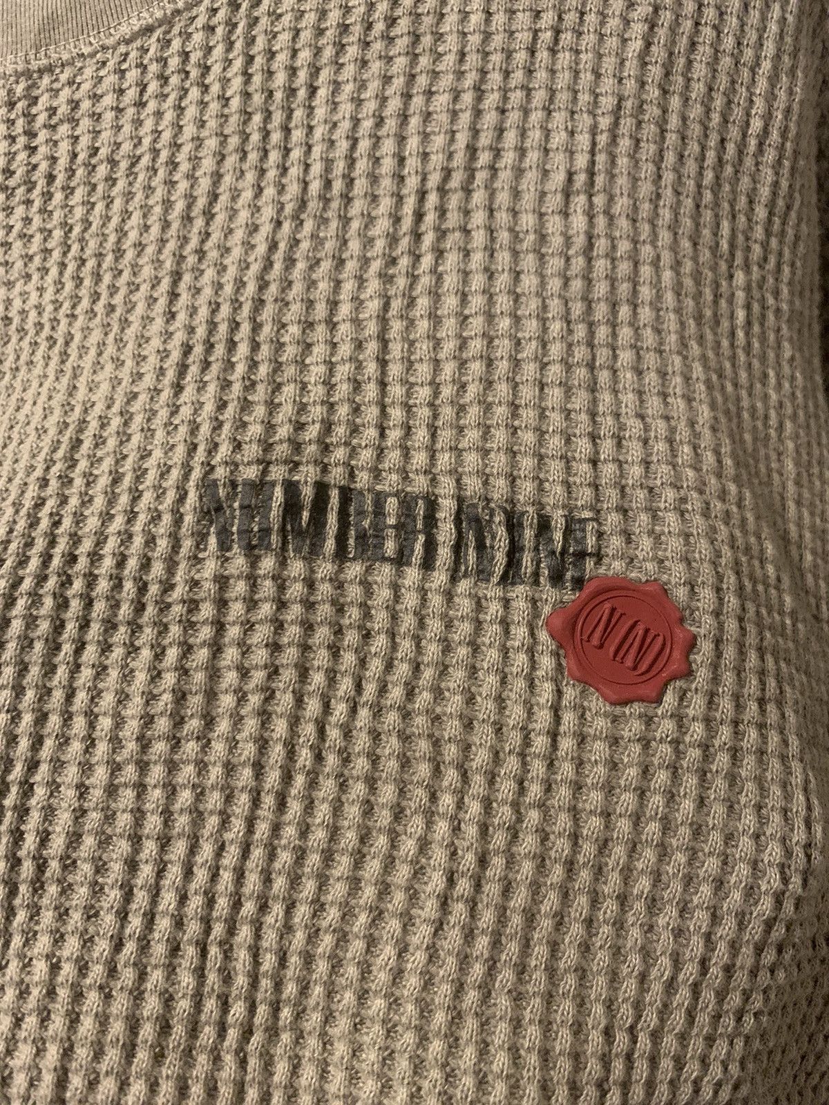 Number (N)ine Number (N)ine Waffle Longsleeve Tee Size US M / EU 48-50 / 2 - 3 Thumbnail