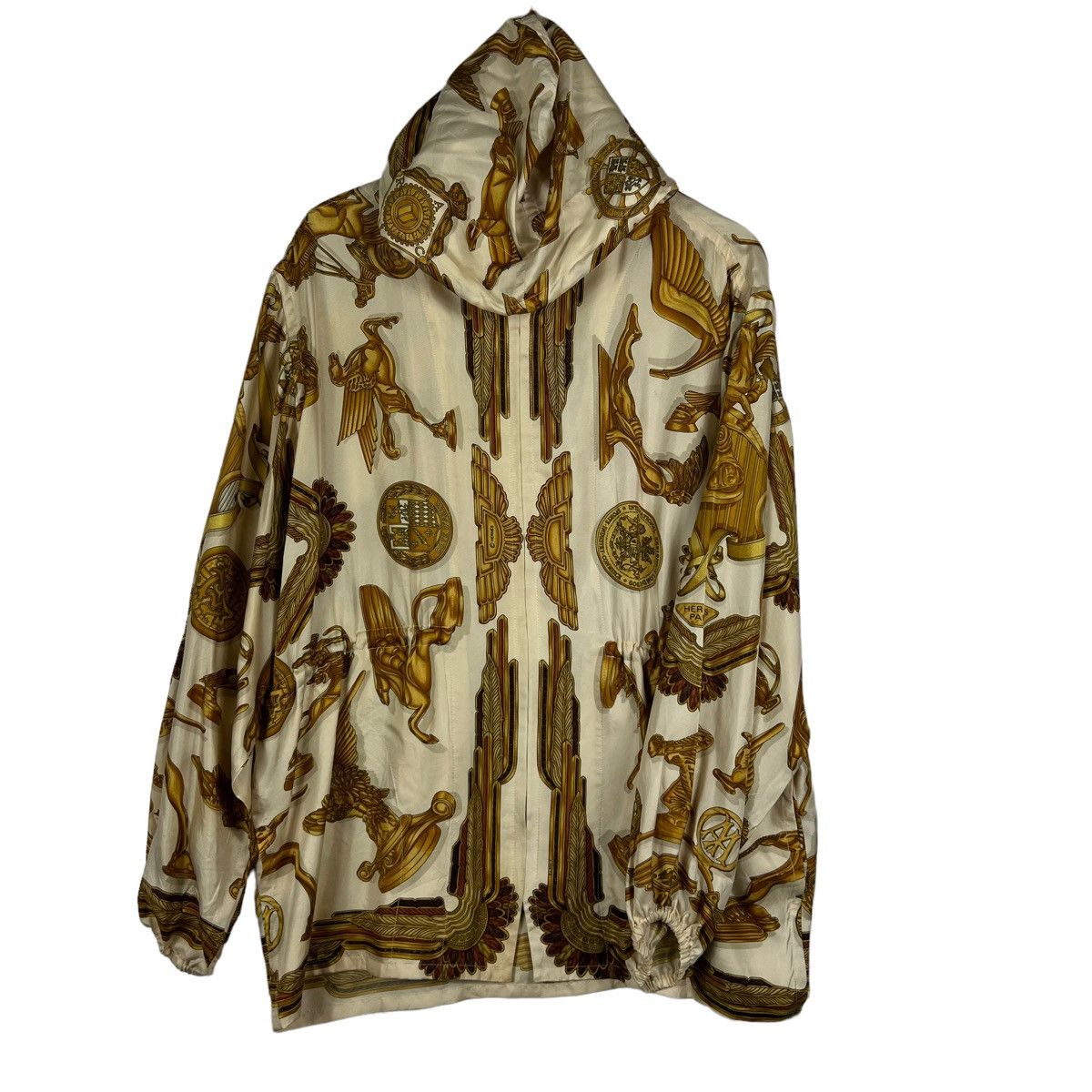 Hermes 🔥ACCEPT BINDING🔥 HERMES PARIS SILK JACKETS SIZE 40 Size US M / EU 48-50 / 2 - 15 Thumbnail