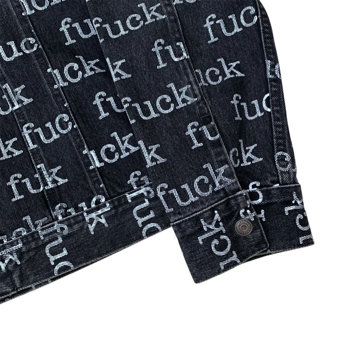 Supreme SS13 Fuck denim jacket Size US M / EU 48-50 / 2 - 5 Thumbnail