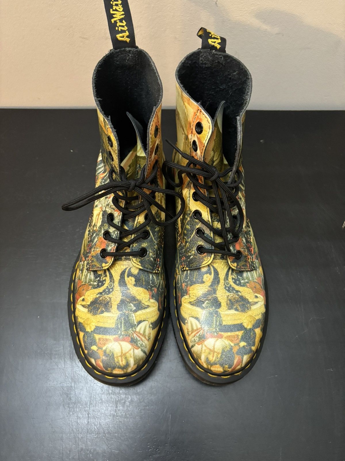 Dr. Martens Dr Marten Pascal D Antonio Renaissance Combat Boots Size US 9 / EU 42 - 2 Thumbnail