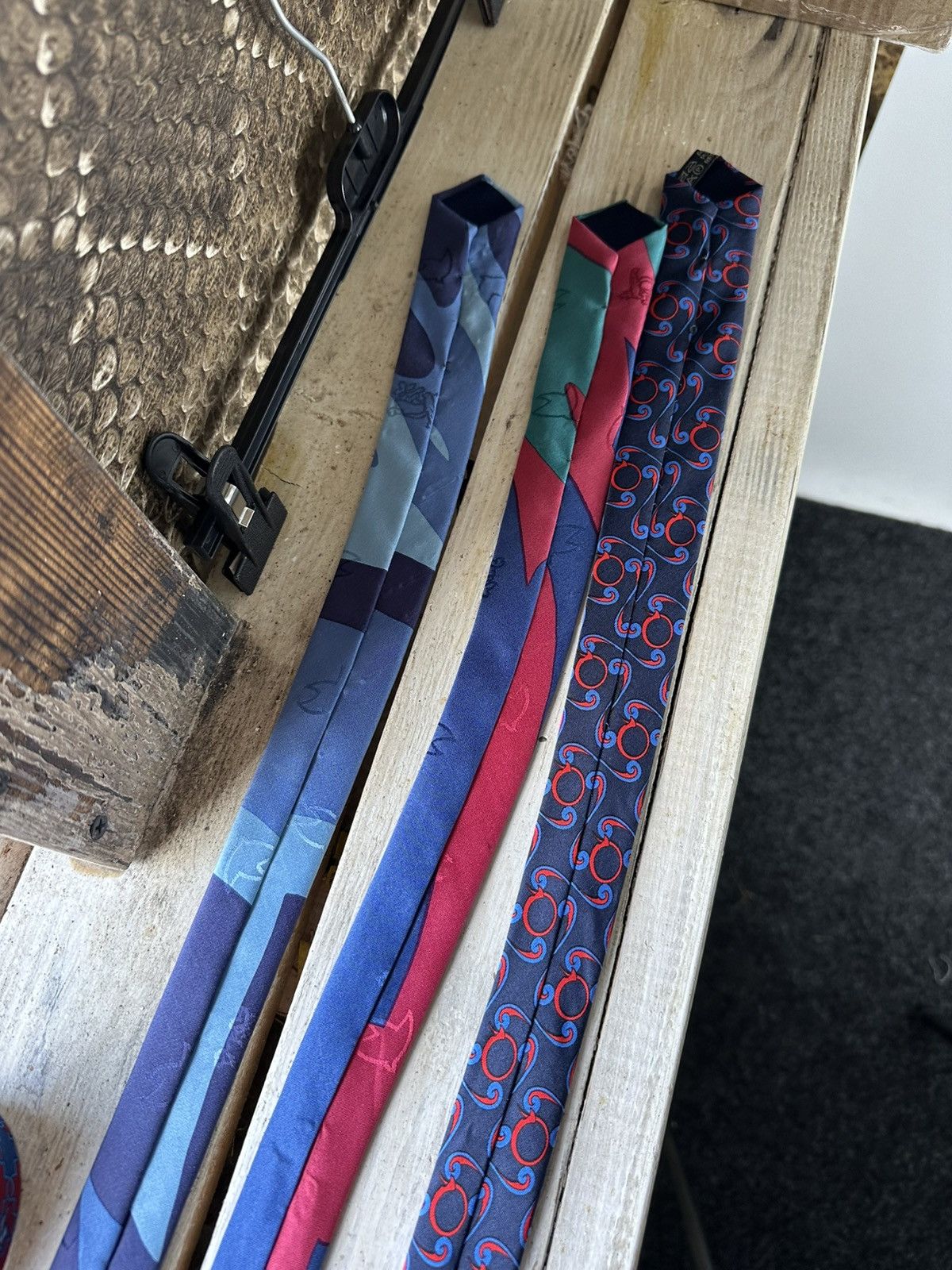 Lanvin BUNDLE 🚨 5 LANVIN LIMITED NESTLE 130years ties men vintage Size ONE SIZE - 6 Thumbnail