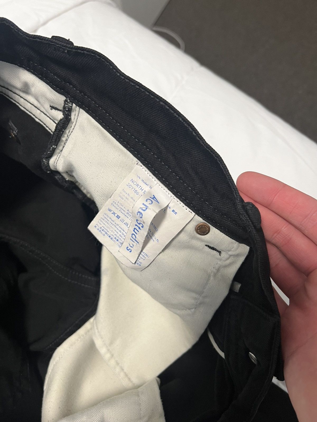 Acne Studios Acne Studios Blå Konst Pants Size US 32 / EU 48 - 4 Thumbnail
