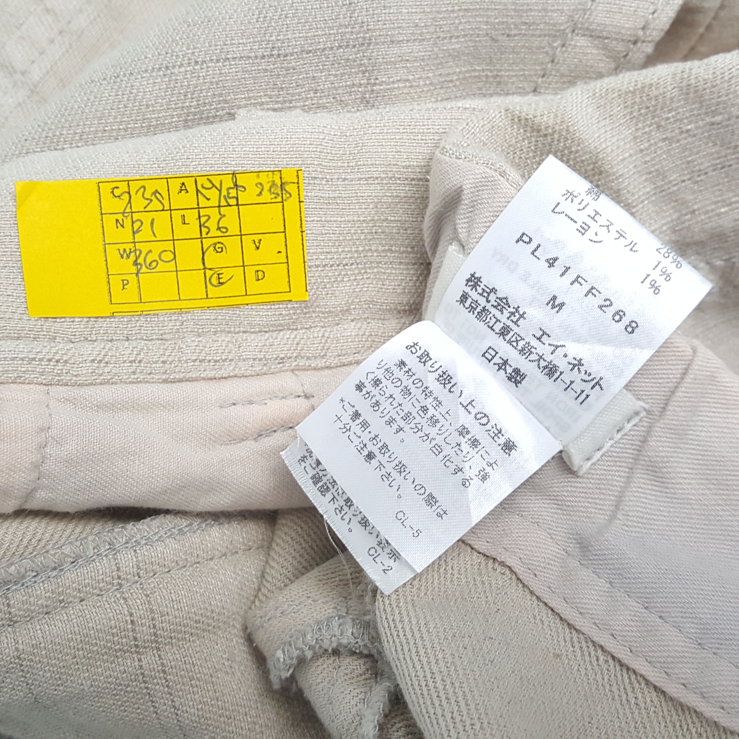 Issey Miyake × Japanese Brand × Vintage Vintage PLANTATION by ISSEY MIYAKE Japan Fashion Brand Pants Size US 28 / EU 44 - 13 Thumbnail