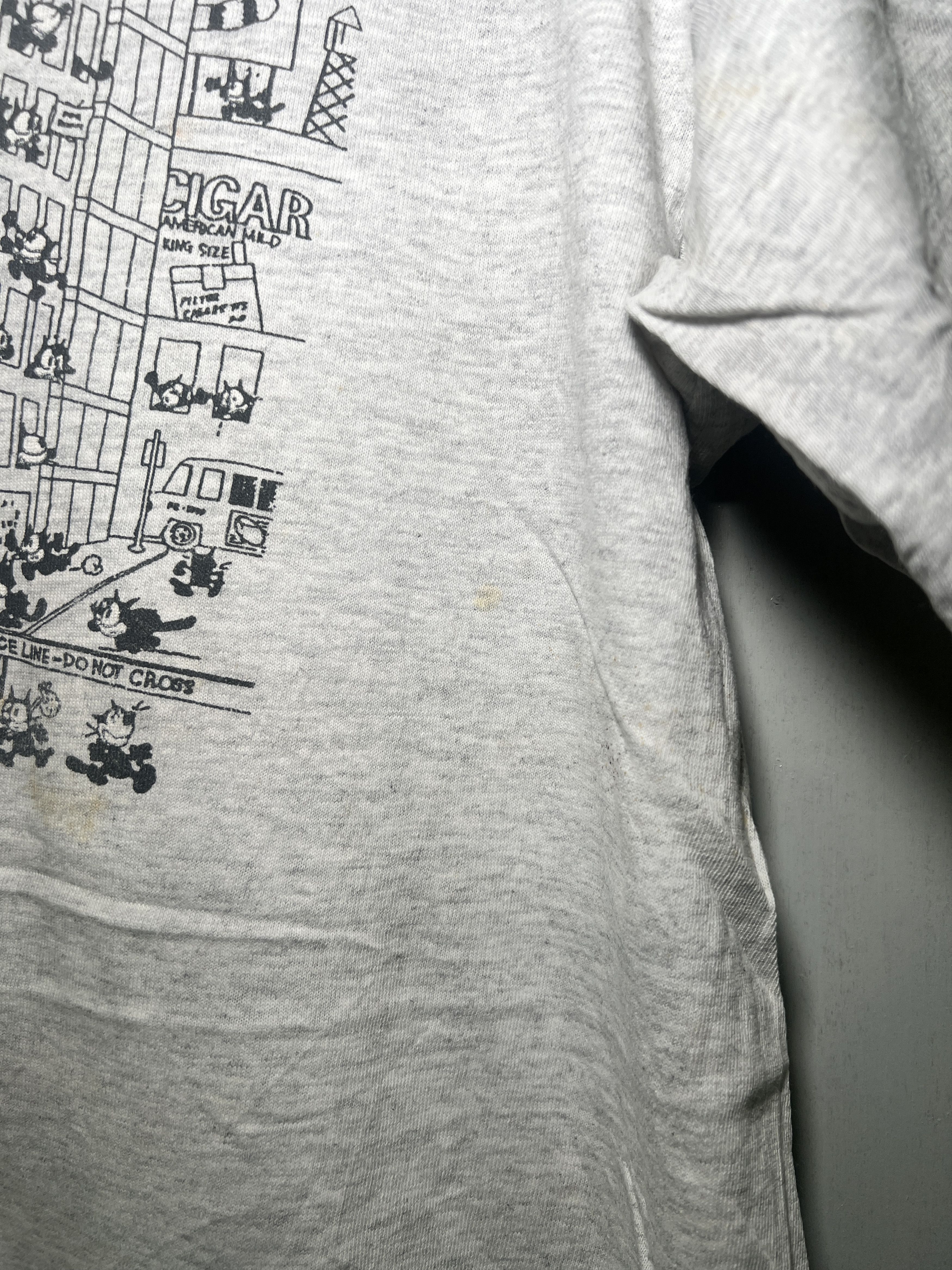 Felix × Vintage Vintage Felix The Cat Made in USA Distressed Boxy Tee Size US L / EU 52-54 / 3 - 3 Thumbnail