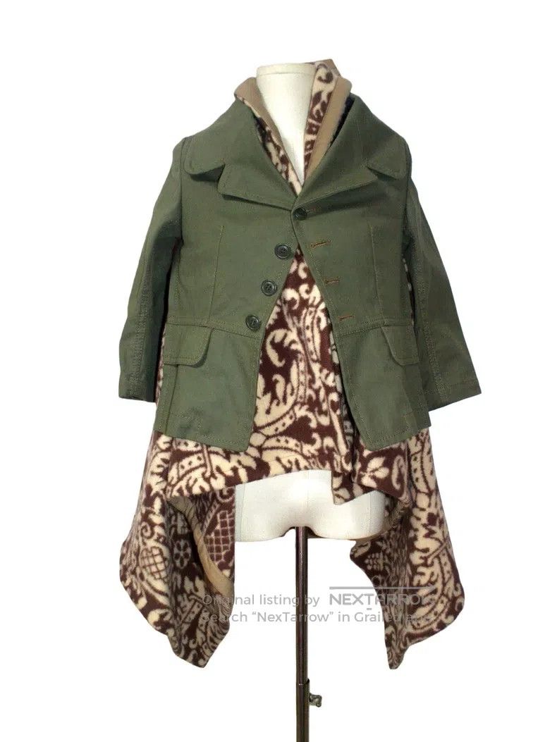 Comme des Garcons Comme des Garcons Wool color-block coat Size S / US 4 / IT 40 - 3 Thumbnail