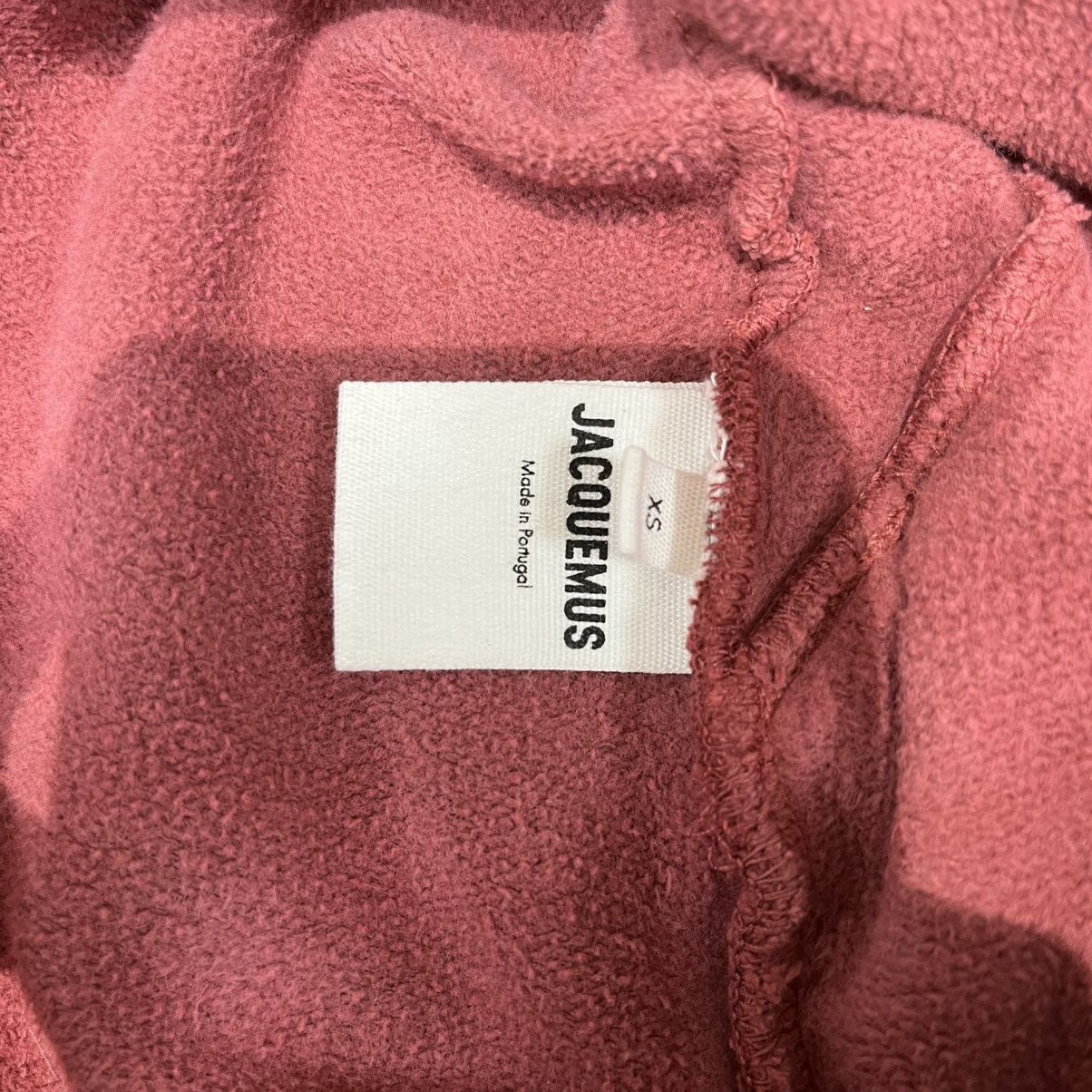 Jacquemus Jacquemus Hoodie Burgundy Size US XS / EU 42 / 0 - 5 Thumbnail