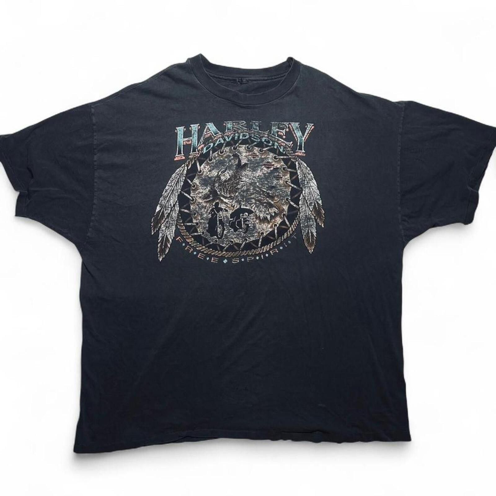 Harley Davidson VTG Harley Davidson Stuart Florida Treasure Biker Tee 3XL Size US XXL / EU 58 / 5 - 1 Thumbnail