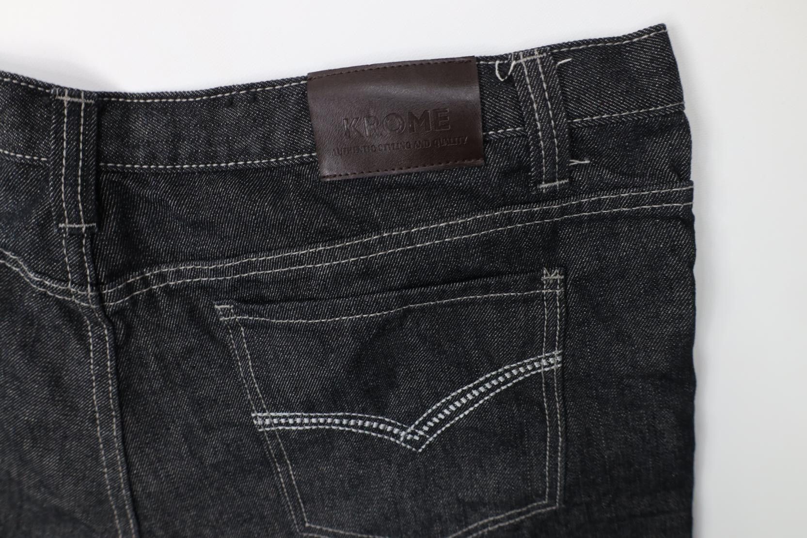 Vintage Vintage Y2K Streetwear Baggy Fit Wide Leg Denim Jeans Black Size US 44 / EU 60 - 13 Thumbnail