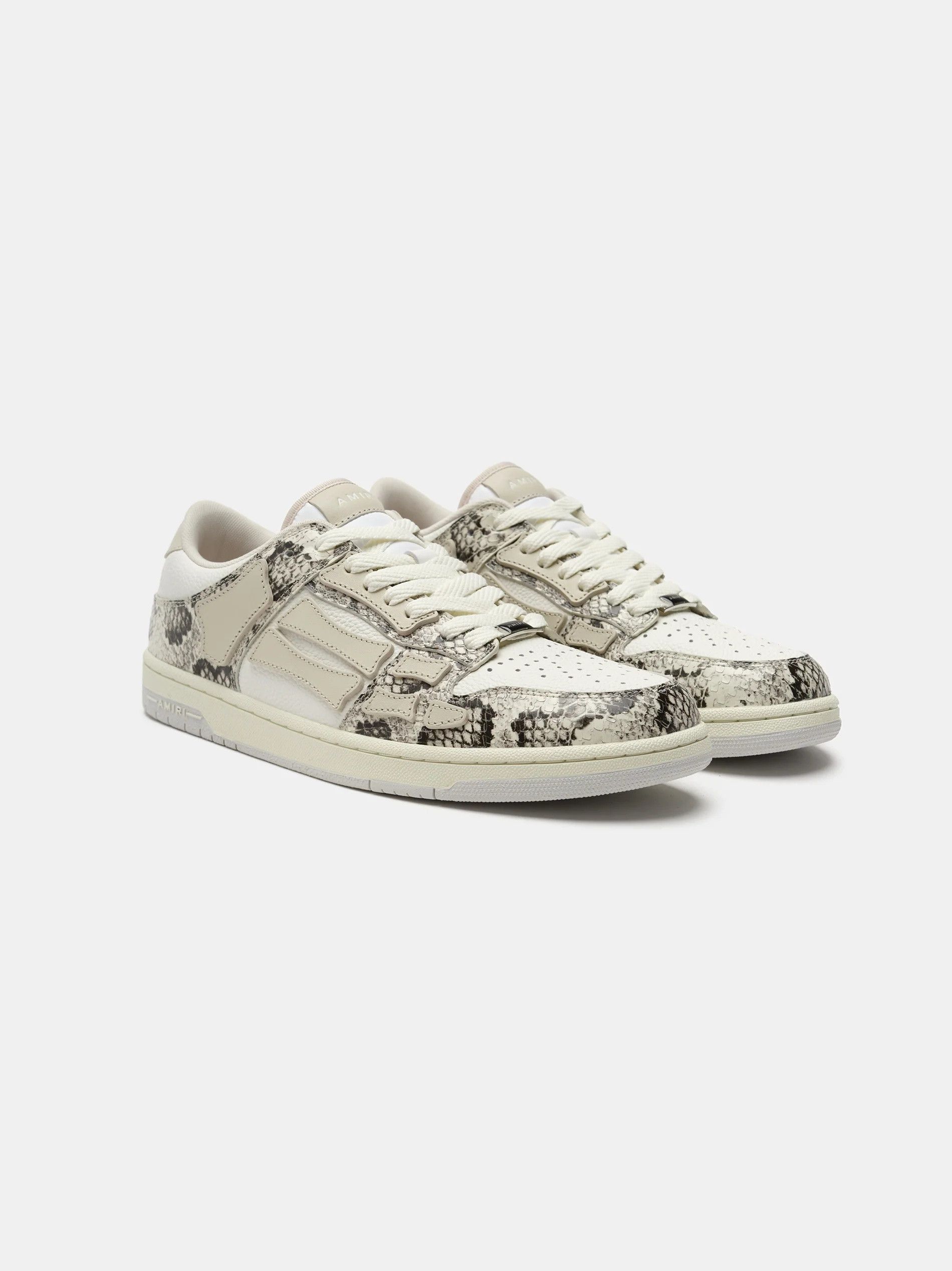 Amiri o1s1wg110925 Snake Skelton Low-Top Sneakers in Multicolor Size US 10 / EU 43 - 2 Thumbnail
