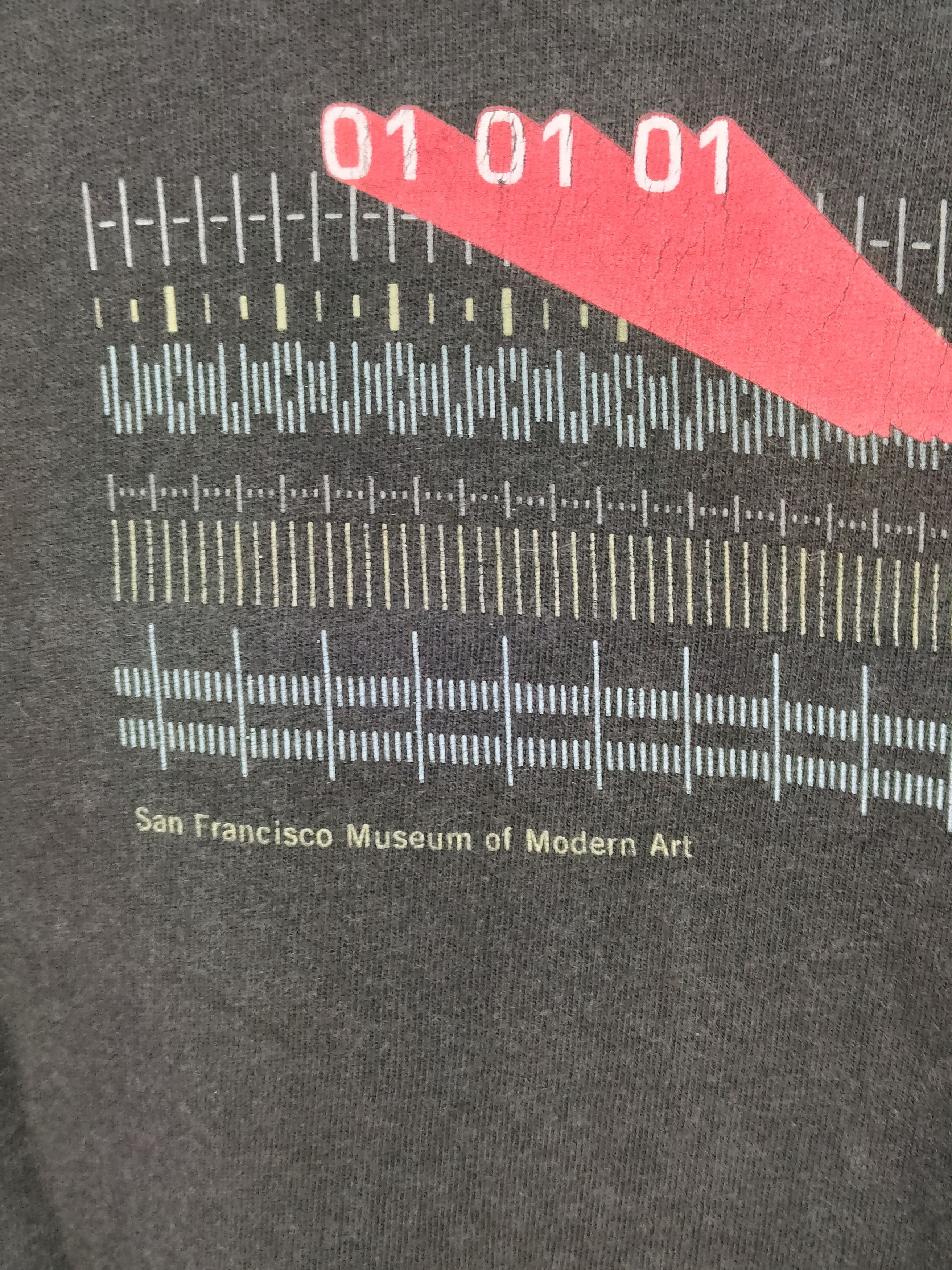 Vintage Vintage Sunfaded San Francisco Museum of Modern Art Shirt Size US L / EU 52-54 / 3 - 8 Thumbnail