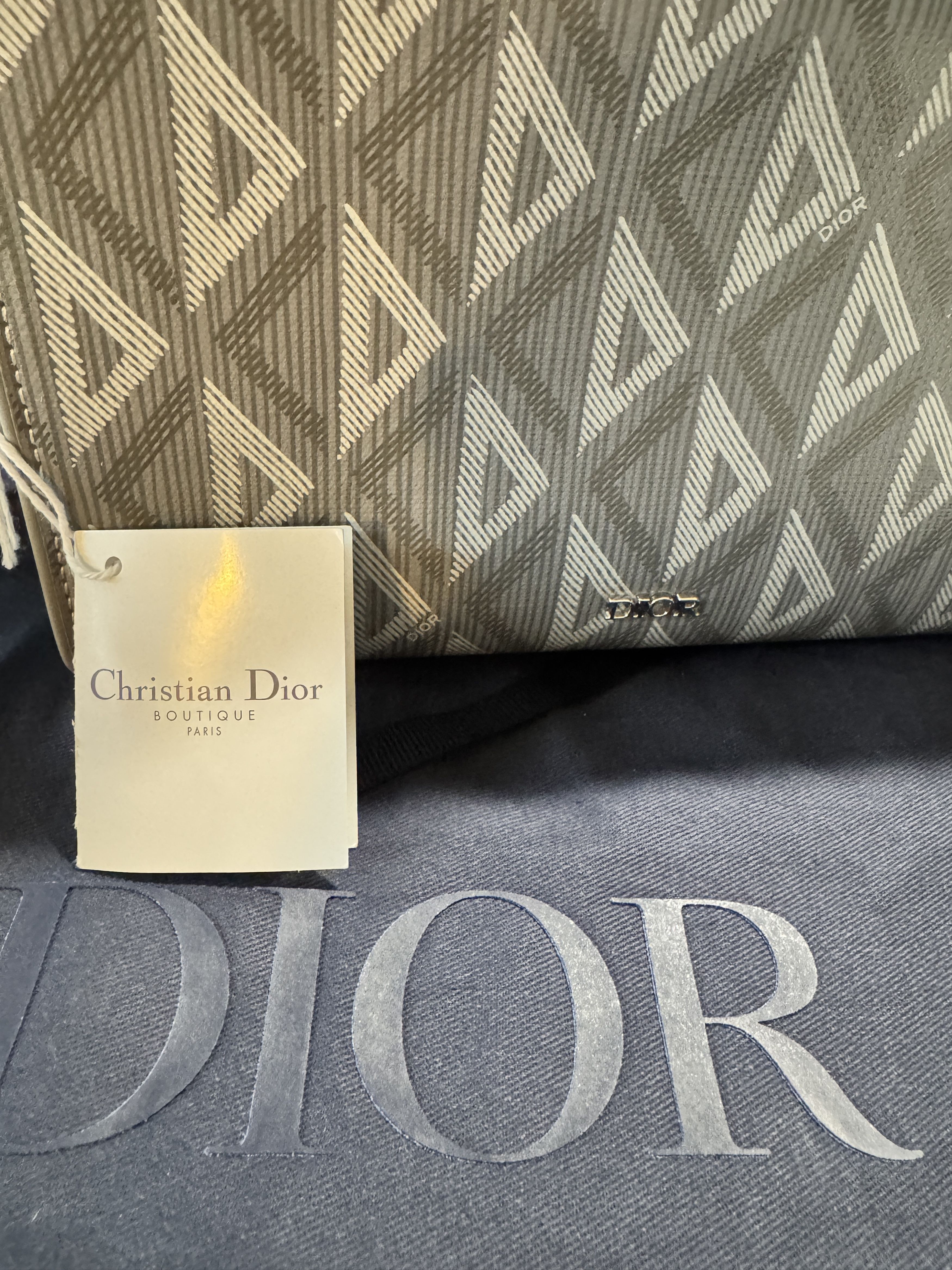 Dior Lingot pouch saddle diamond canvas Size ONE SIZE - 19 Thumbnail