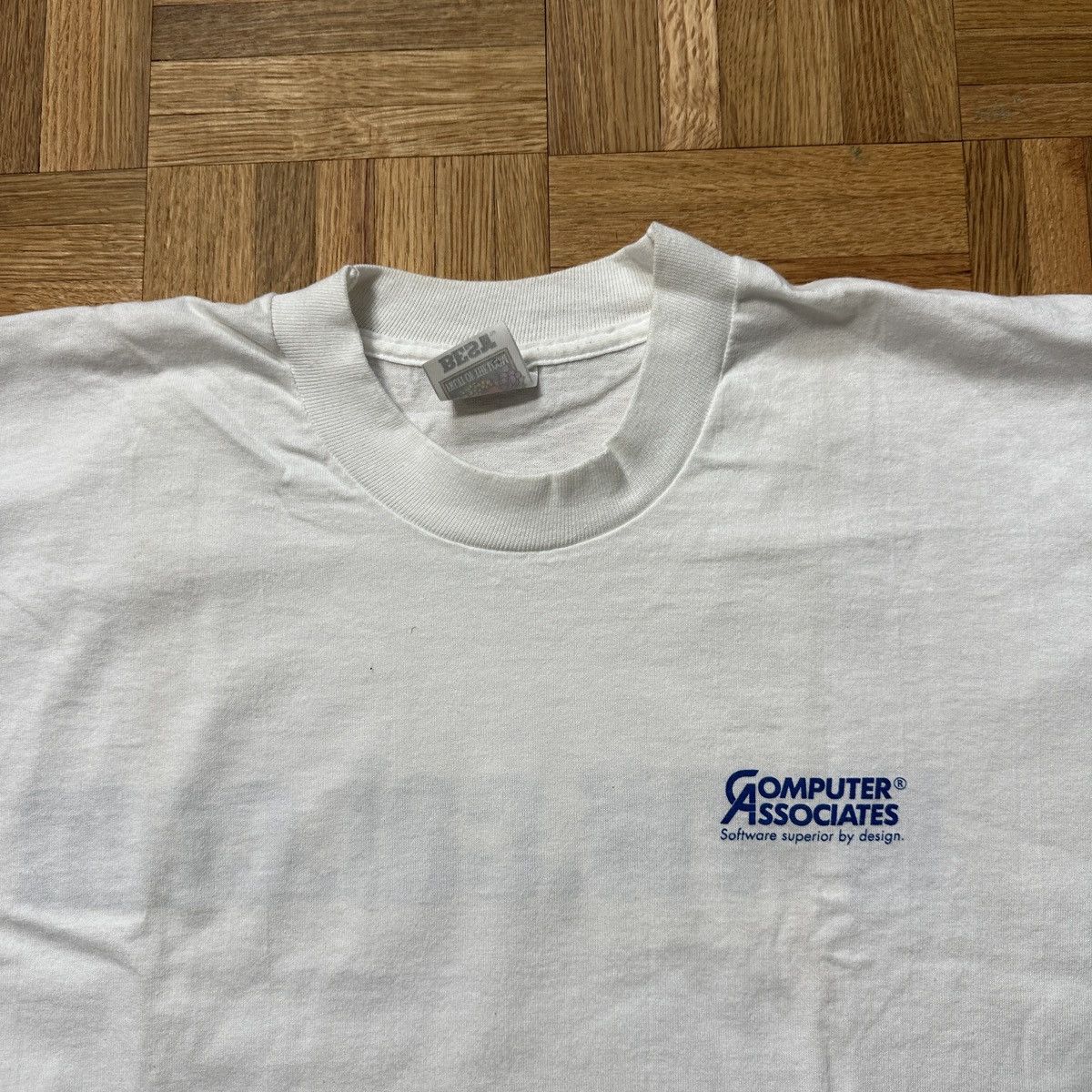 Fruit Of The Loom Vintage Computer Associates tee Size US XL / EU 56 / 4 - 3 Thumbnail