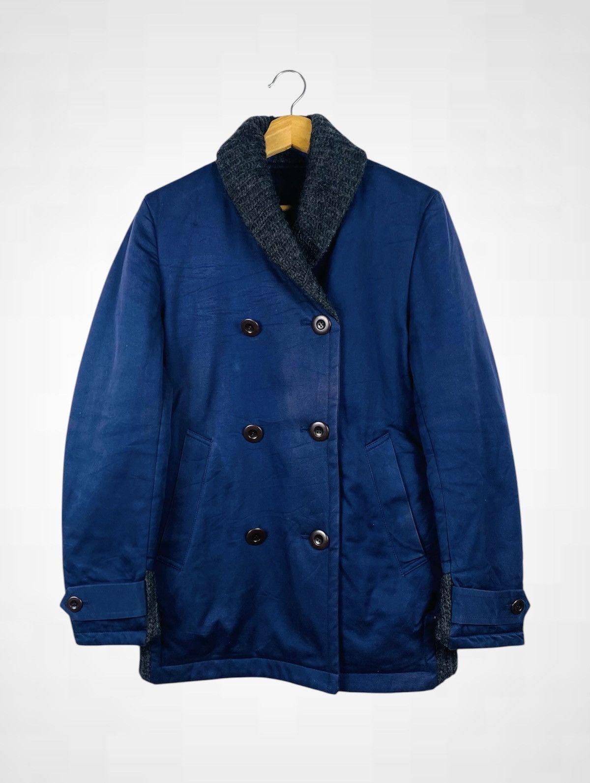 Kazuyuki Kumagai Attachment Double Breasted Jacket