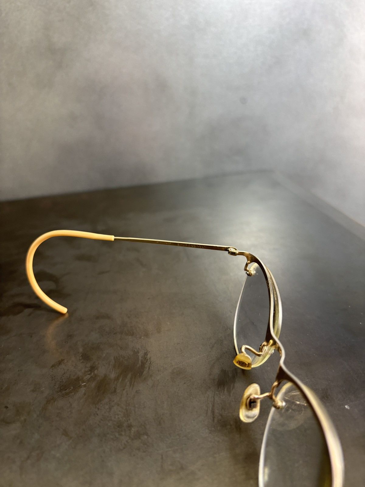 Shuron 1930s Eyeglasses True Vintage Shuron Gold Fill Spectacles Size ONE SIZE - 18 Thumbnail