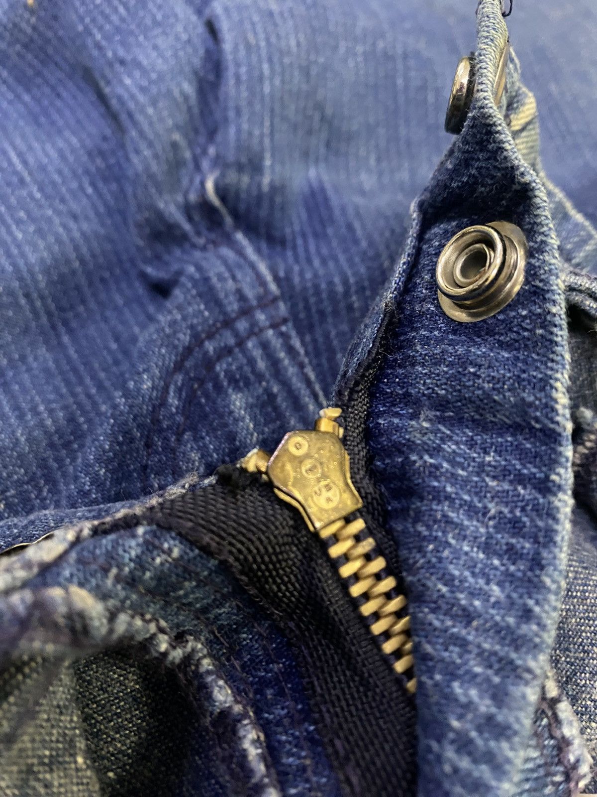 Vintage Vintage 60s Denim No Man’s Hand Jeans Size US 28 / EU 44 - 8 Thumbnail