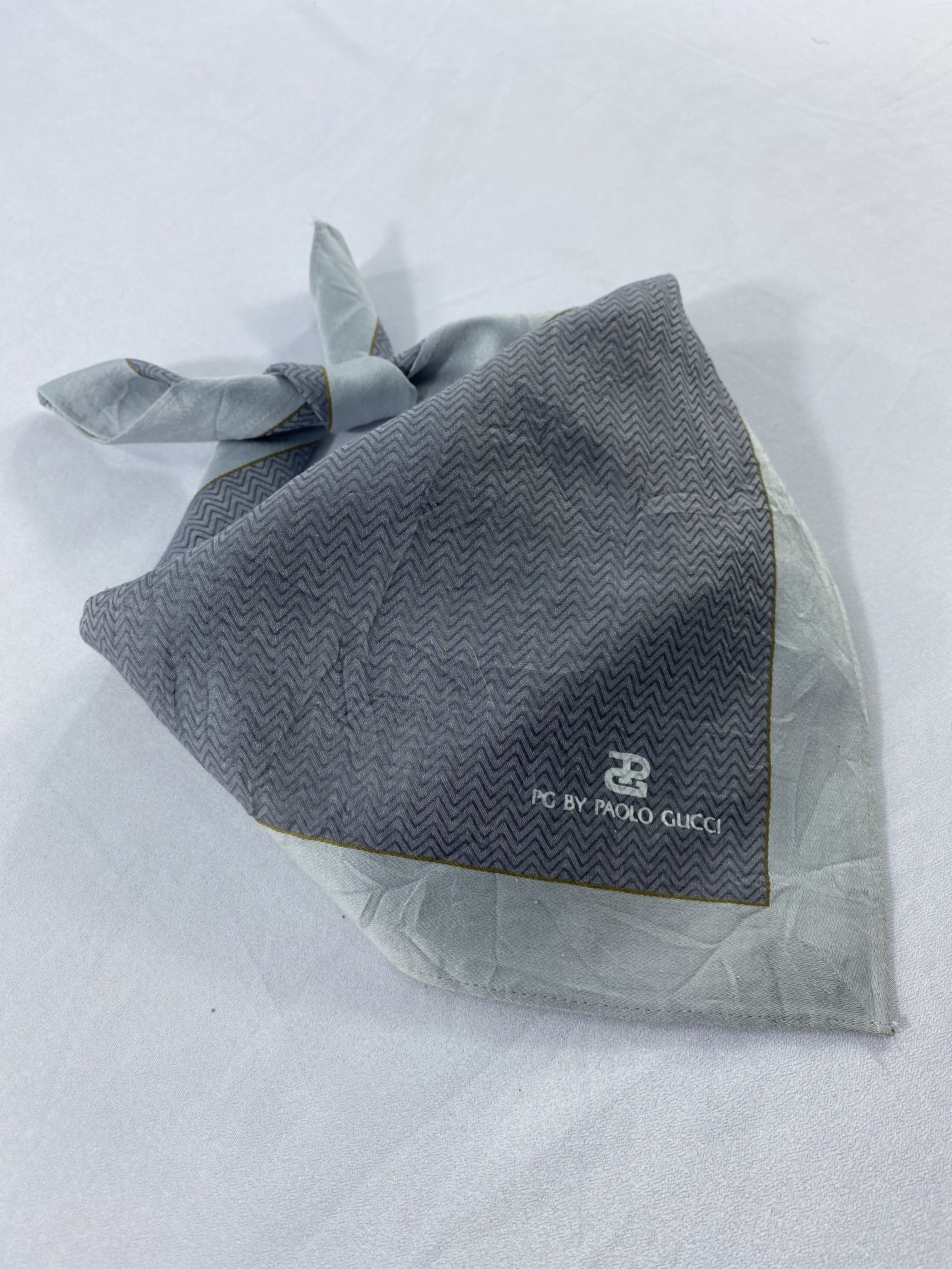 Paolo Gucci × Vintage Paolo Gucci Handkerchief / Bandana / Neckerchief Size ONE SIZE - 2 Thumbnail