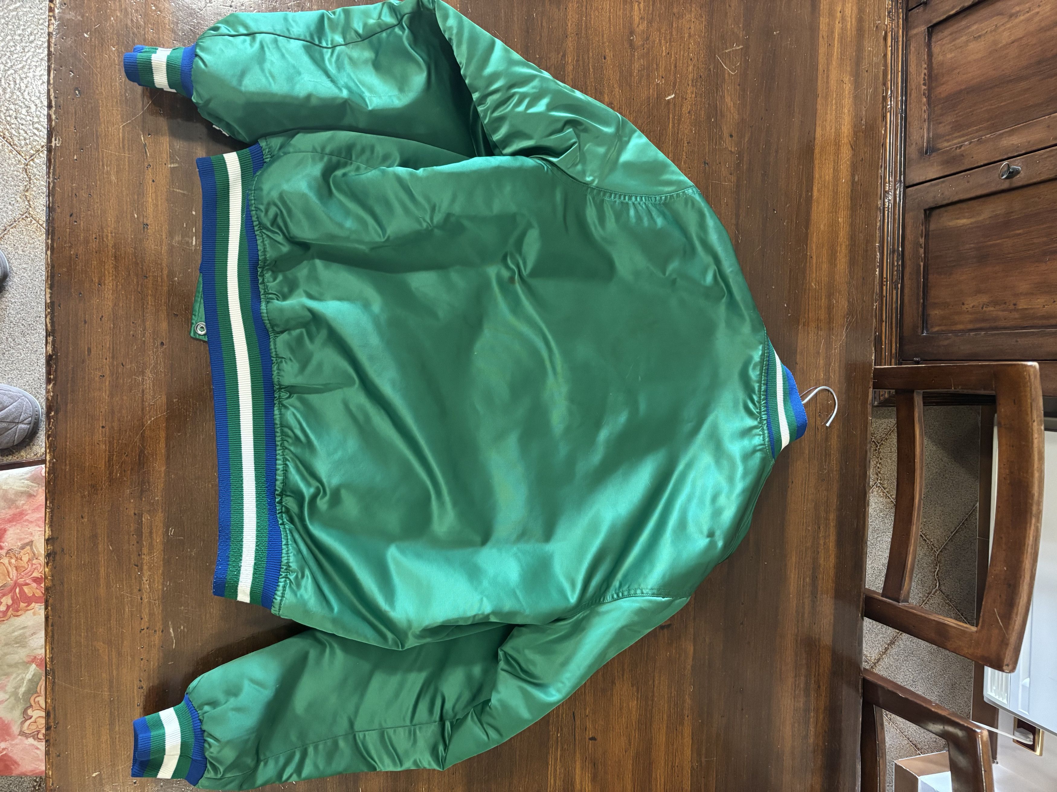 Starter Starter Varsity Jacket Dalla Mavericks 80' rare Size US L / EU 52-54 / 3 - 2 Thumbnail