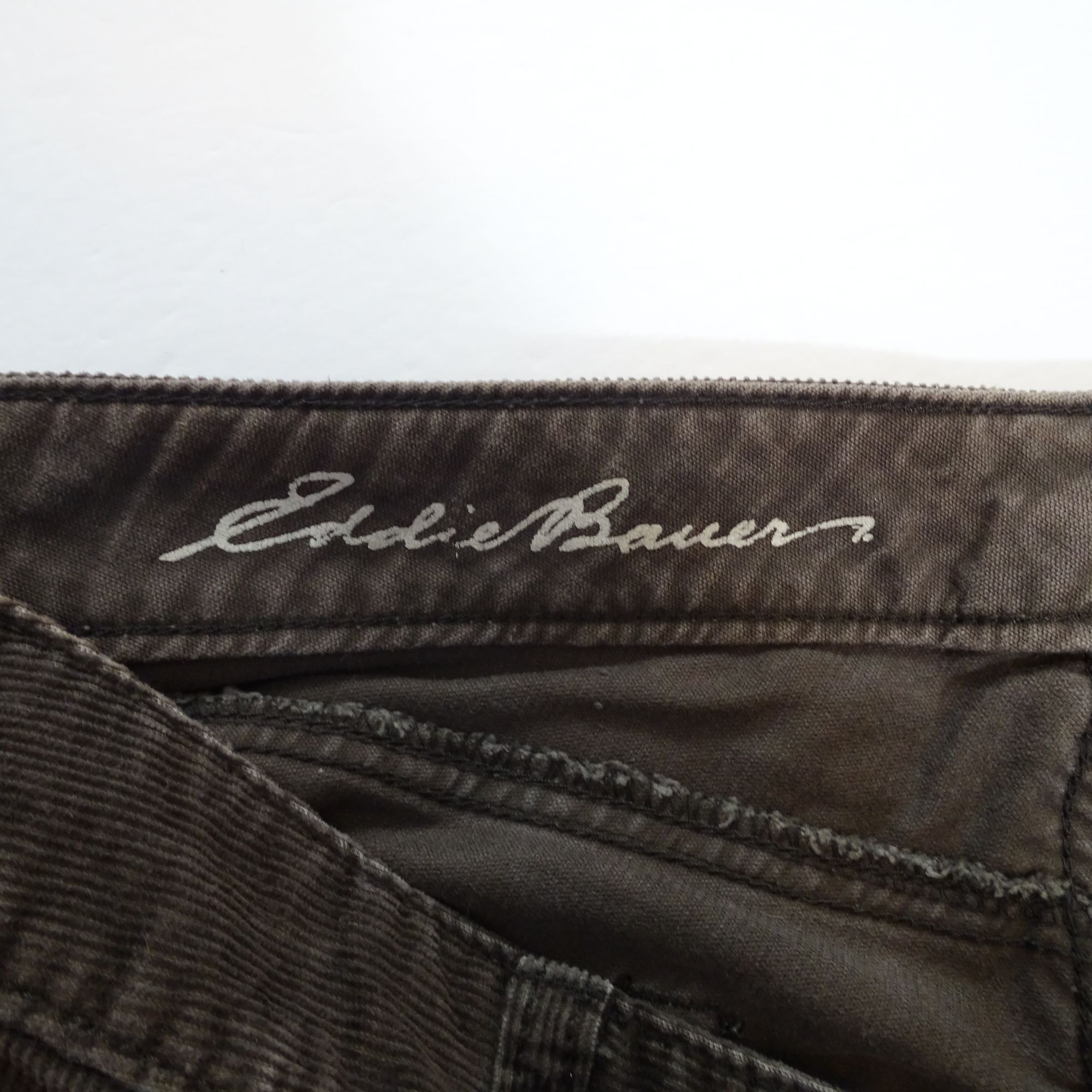 Eddie Bauer Eddie Bauer Women Brown Corduroy Modern Slim Straight Pants Size 36" / US 14 / IT 50 - 4 Thumbnail