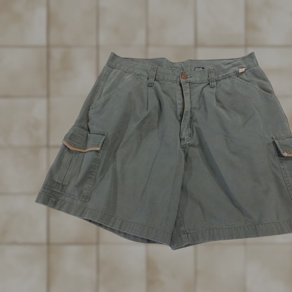 Jansport Jansport Mens Shorts 36 Green Cargo Outdoors Casual Size US 36 / EU 52 - 1 Thumbnail