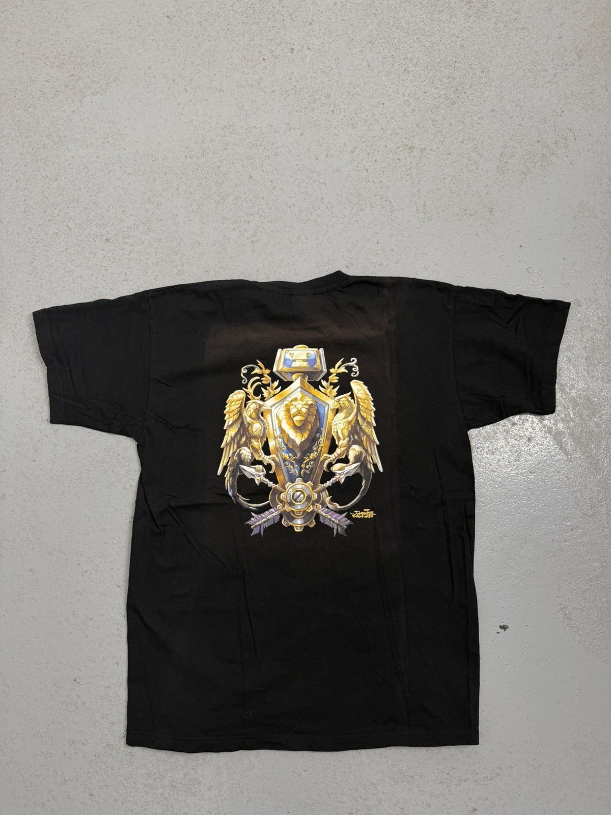The Game Vintage 2004 World Of Warcraft Game Faded T-Shirt Size US L / EU 52-54 / 3 - 1 Thumbnail