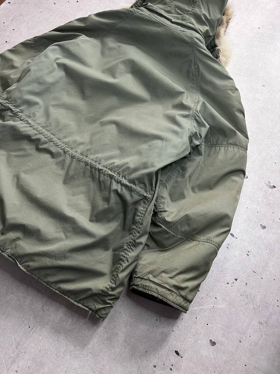 Alpha Industries US Army N-3B Flying Jacket MIL-J-6279H Vintage 70s Military Size US L / EU 52-54 / 3 - 7 Thumbnail