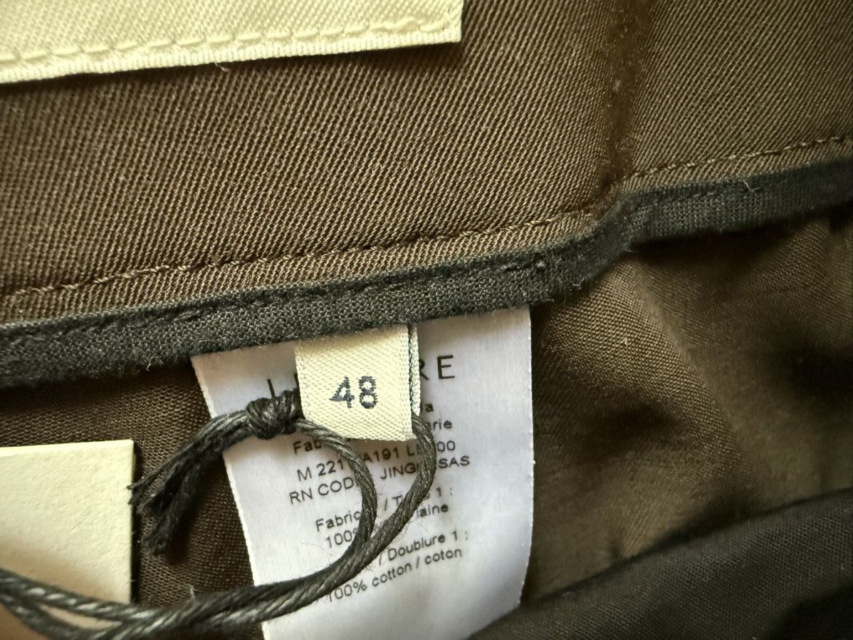 Lemaire Lemaire Loose Belted Pant - Wool - espresso - 48 Size US 32 / EU 48 - 5 Thumbnail