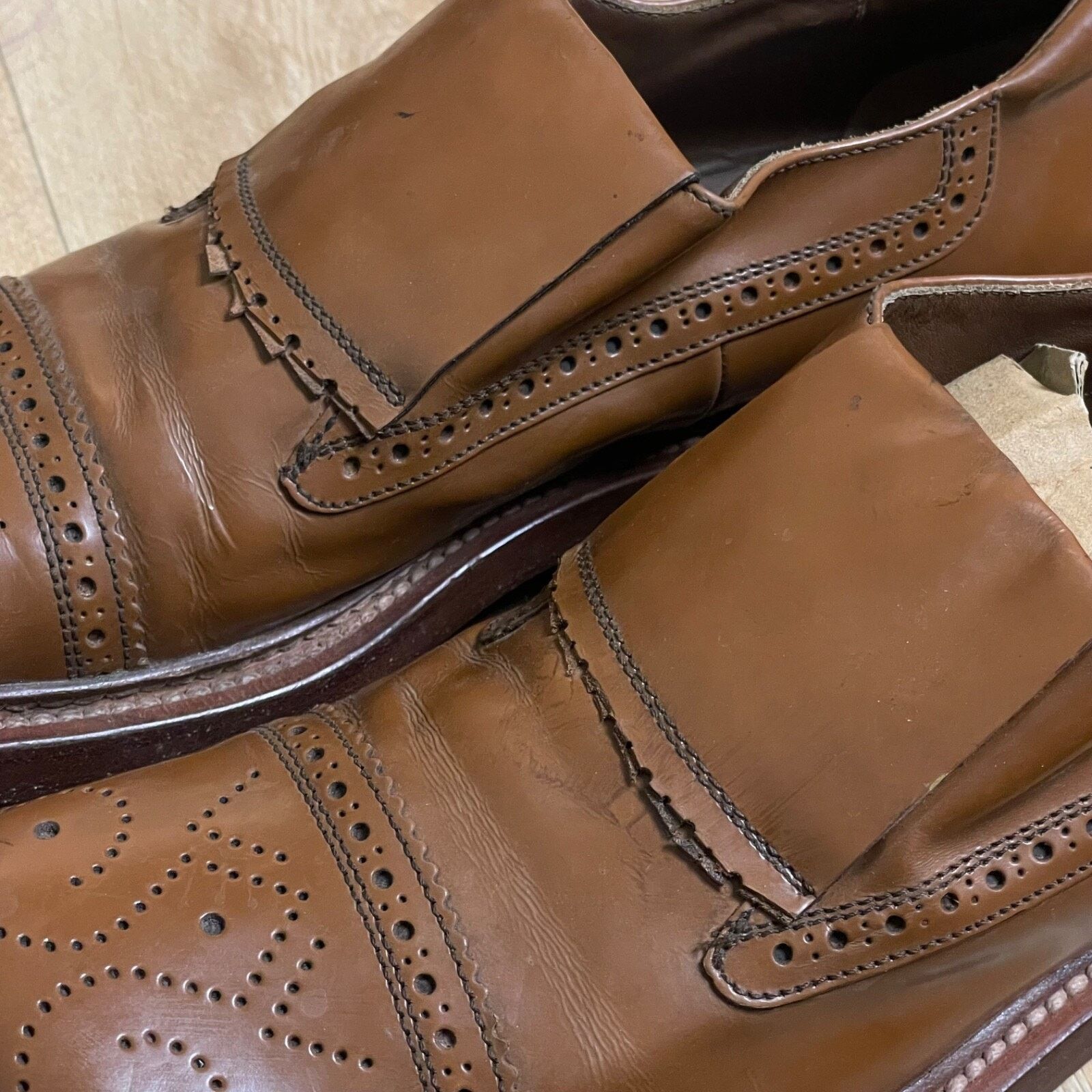 Prada VINTAGE Prada Womens SHOES LOAFER PATENT LEATHER Y2K BROWN Size US 9.5 / IT 39.5 - 12 Thumbnail