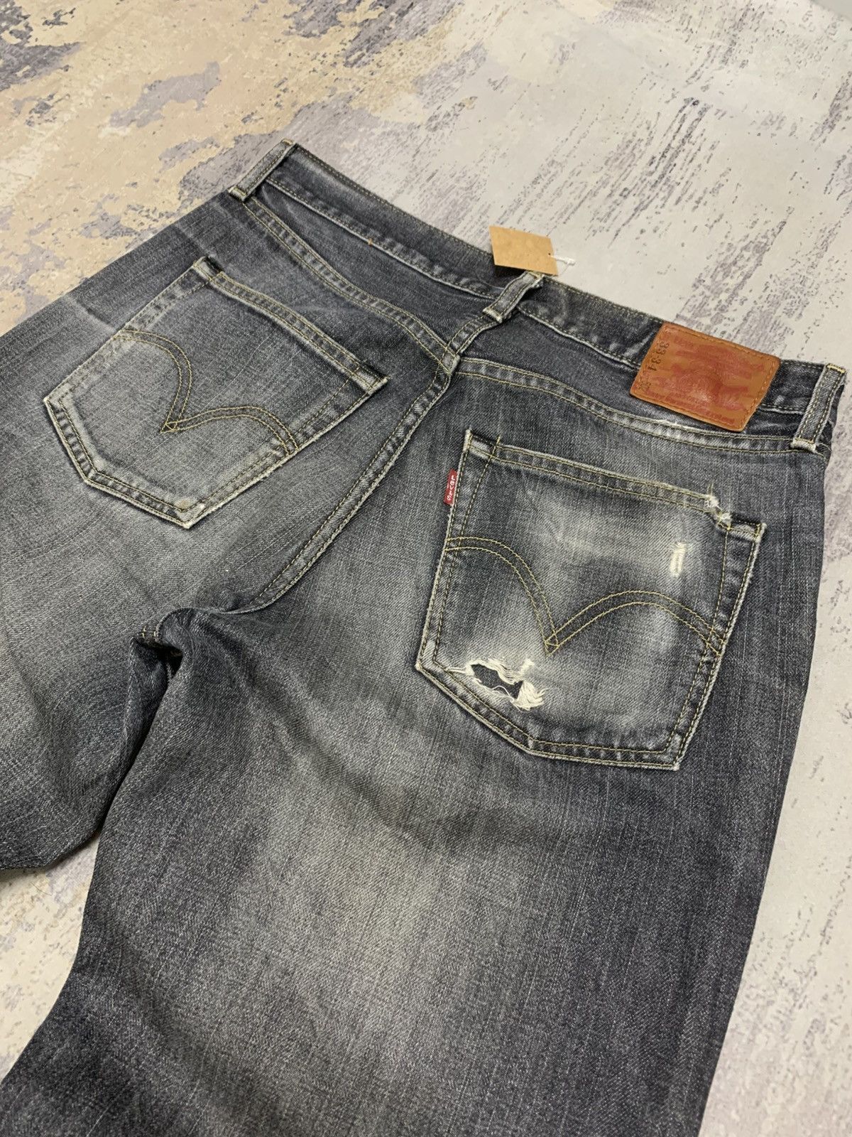 Levi's Vintage Levis 502 Faded Distressed Jeans Size US 32 / EU 48 - 10 Thumbnail